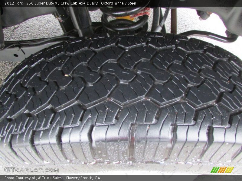 Oxford White / Steel 2012 Ford F350 Super Duty XL Crew Cab 4x4 Dually