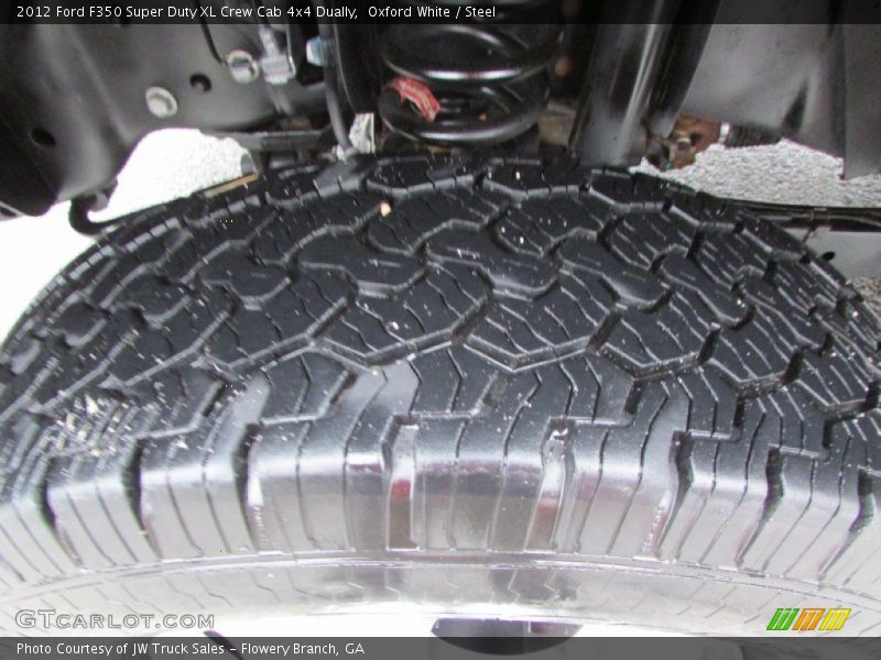 Oxford White / Steel 2012 Ford F350 Super Duty XL Crew Cab 4x4 Dually