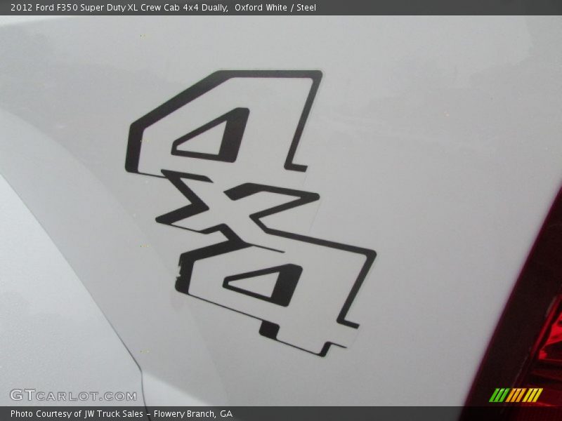 Oxford White / Steel 2012 Ford F350 Super Duty XL Crew Cab 4x4 Dually