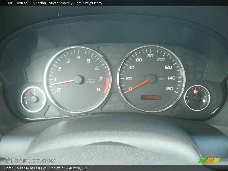Silver Smoke / Light Gray/Ebony 2006 Cadillac CTS Sedan
