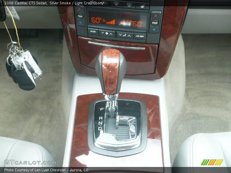 Silver Smoke / Light Gray/Ebony 2006 Cadillac CTS Sedan