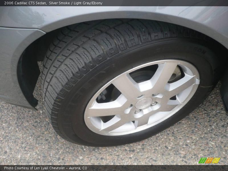 Silver Smoke / Light Gray/Ebony 2006 Cadillac CTS Sedan