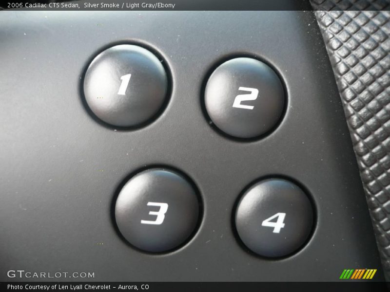 Silver Smoke / Light Gray/Ebony 2006 Cadillac CTS Sedan