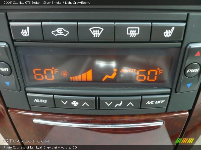 Silver Smoke / Light Gray/Ebony 2006 Cadillac CTS Sedan