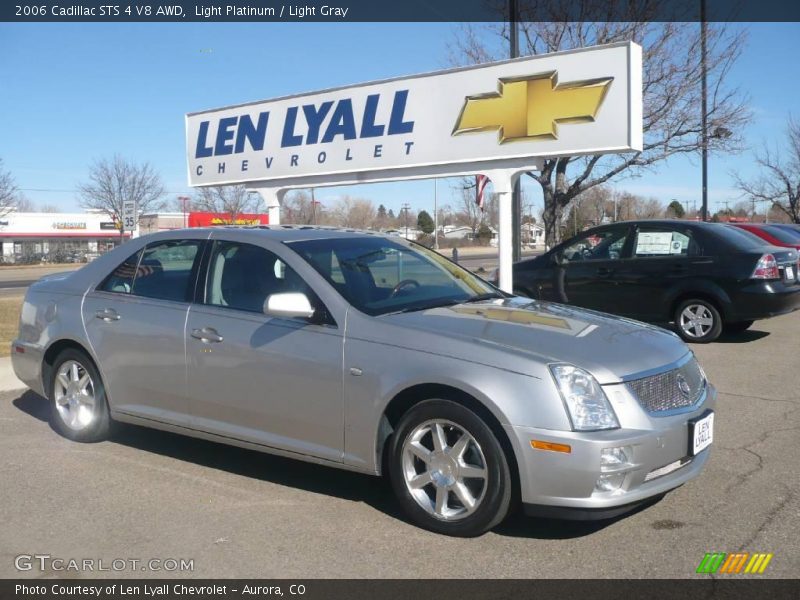 Light Platinum / Light Gray 2006 Cadillac STS 4 V8 AWD