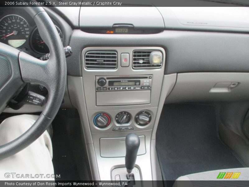 Steel Gray Metallic / Graphite Gray 2006 Subaru Forester 2.5 X