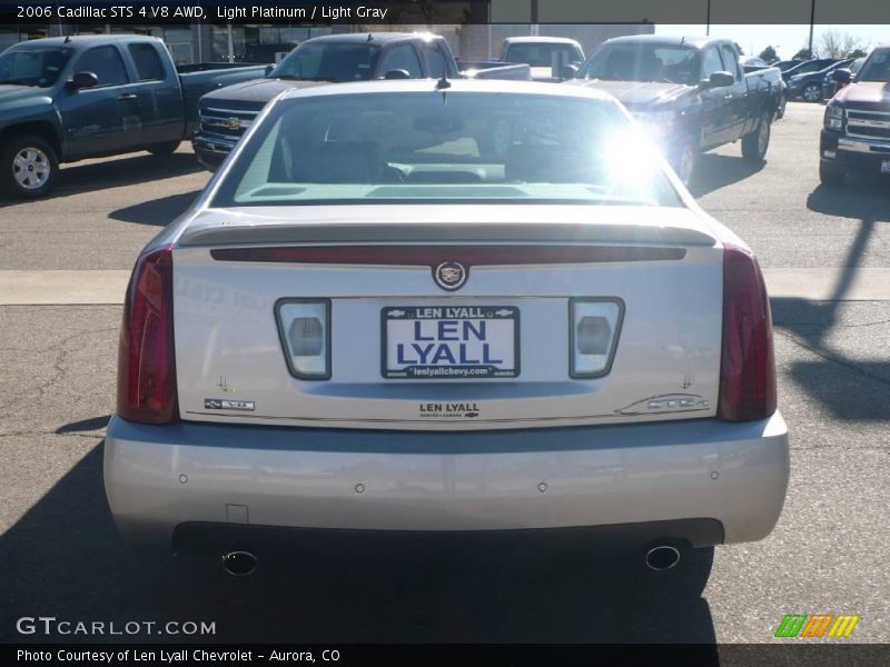 Light Platinum / Light Gray 2006 Cadillac STS 4 V8 AWD