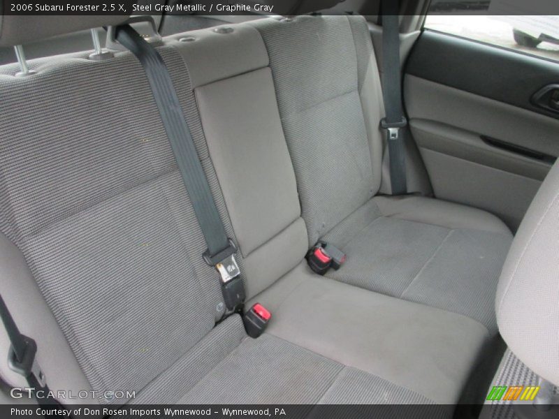 Steel Gray Metallic / Graphite Gray 2006 Subaru Forester 2.5 X
