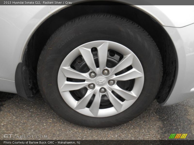 Radiant Silver / Gray 2013 Hyundai Sonata GLS