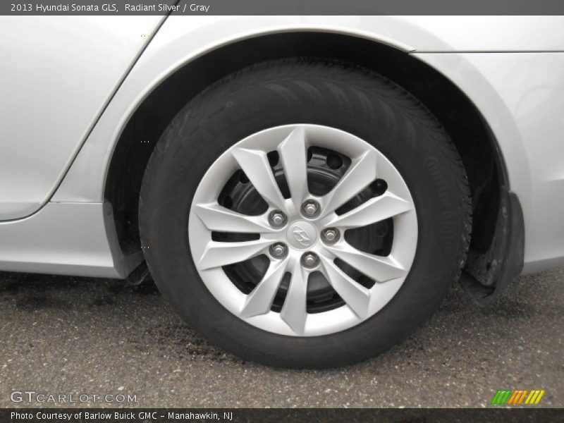 Radiant Silver / Gray 2013 Hyundai Sonata GLS