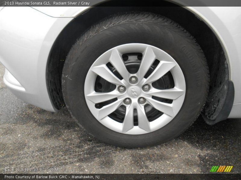 Radiant Silver / Gray 2013 Hyundai Sonata GLS