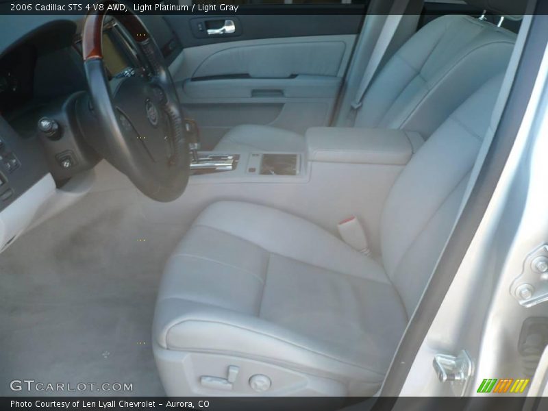 Light Platinum / Light Gray 2006 Cadillac STS 4 V8 AWD