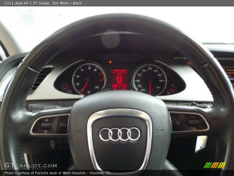 Ibis White / Black 2011 Audi A4 2.0T Sedan