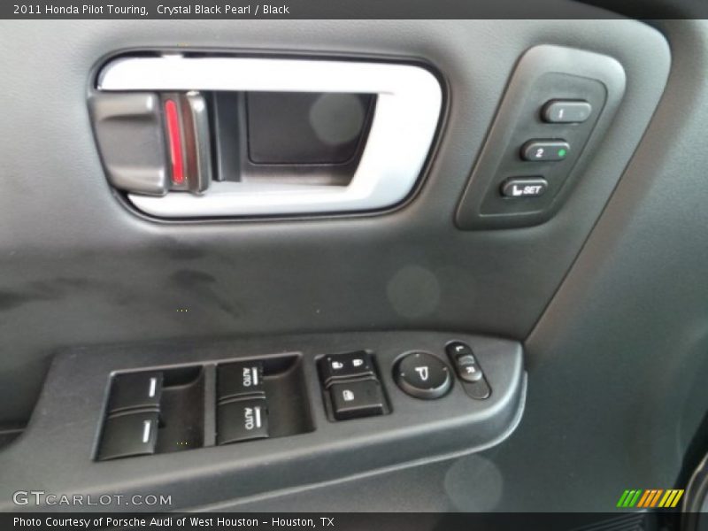 Crystal Black Pearl / Black 2011 Honda Pilot Touring