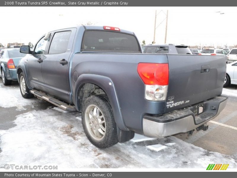 Slate Gray Metallic / Graphite Gray 2008 Toyota Tundra SR5 CrewMax