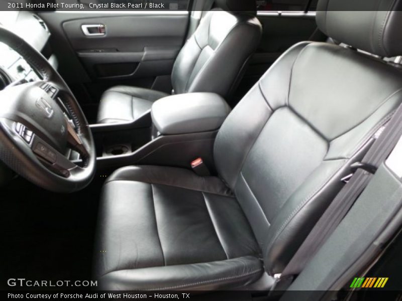 Crystal Black Pearl / Black 2011 Honda Pilot Touring