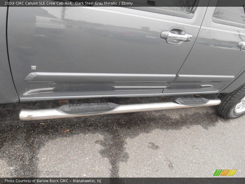Dark Steel Gray Metallic / Ebony 2009 GMC Canyon SLE Crew Cab 4x4