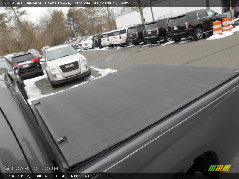 Dark Steel Gray Metallic / Ebony 2009 GMC Canyon SLE Crew Cab 4x4