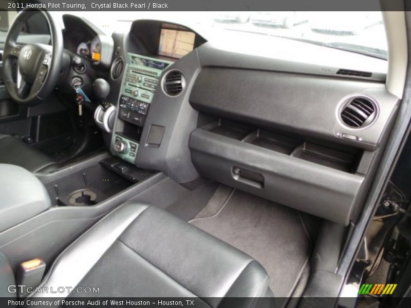 Crystal Black Pearl / Black 2011 Honda Pilot Touring