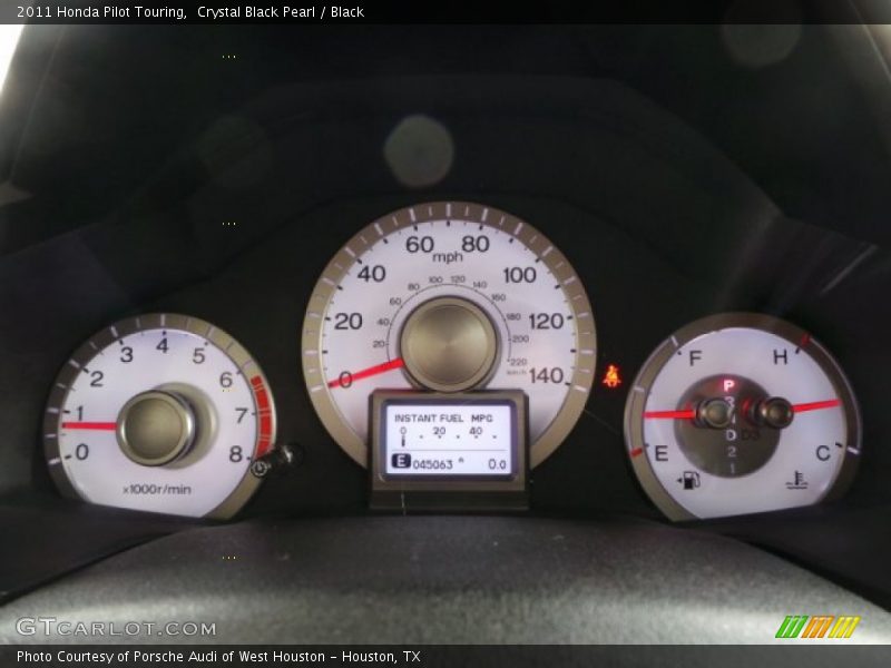 Crystal Black Pearl / Black 2011 Honda Pilot Touring