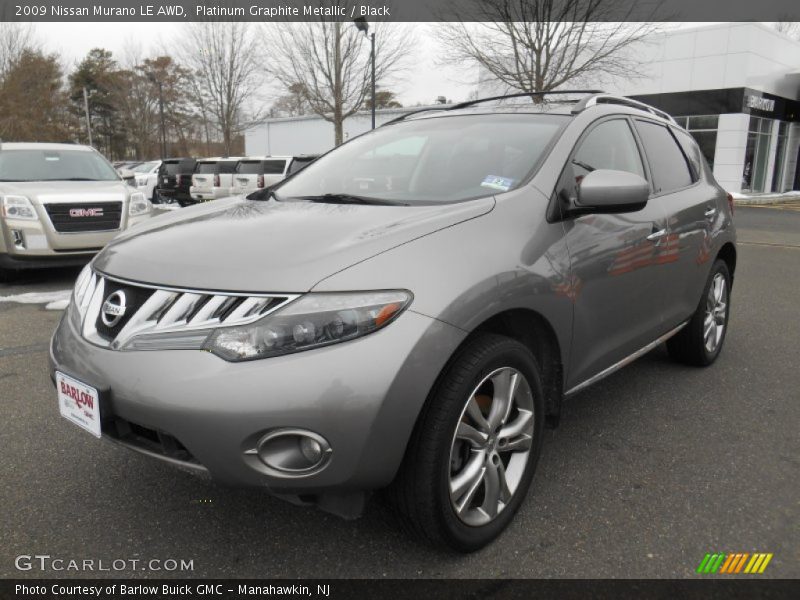 Platinum Graphite Metallic / Black 2009 Nissan Murano LE AWD
