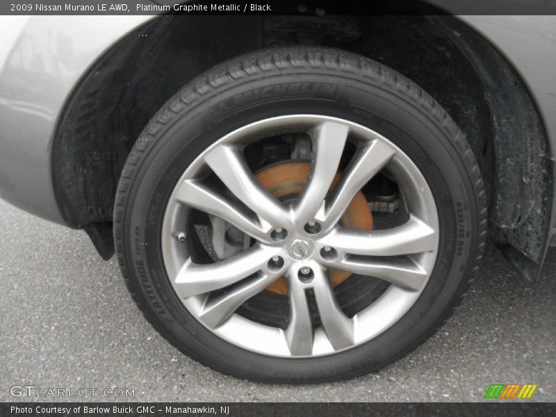 Platinum Graphite Metallic / Black 2009 Nissan Murano LE AWD