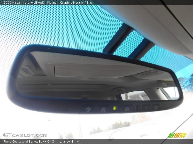Platinum Graphite Metallic / Black 2009 Nissan Murano LE AWD