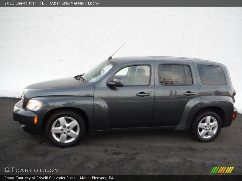 Cyber Gray Metallic / Ebony 2011 Chevrolet HHR LT