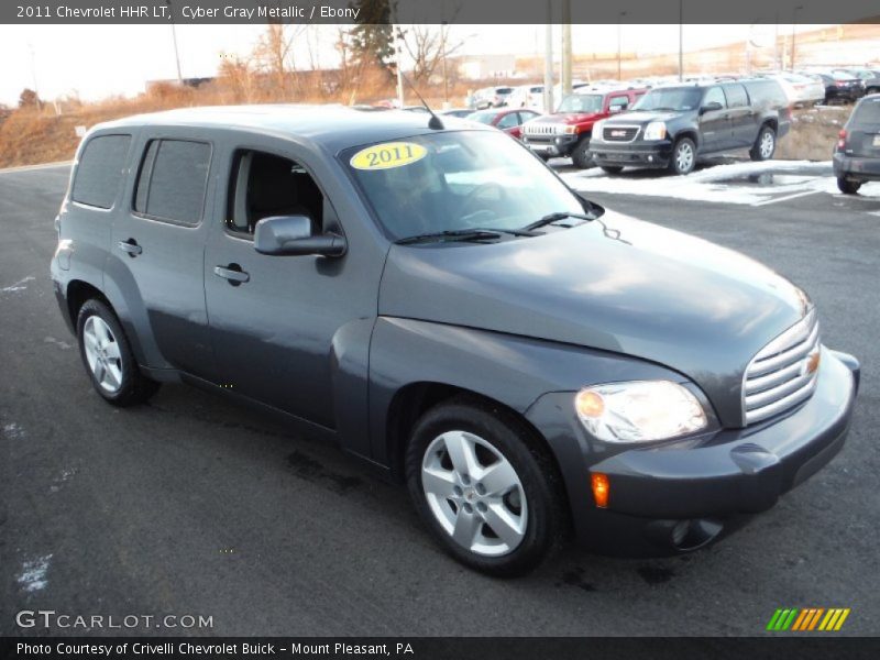 Cyber Gray Metallic / Ebony 2011 Chevrolet HHR LT