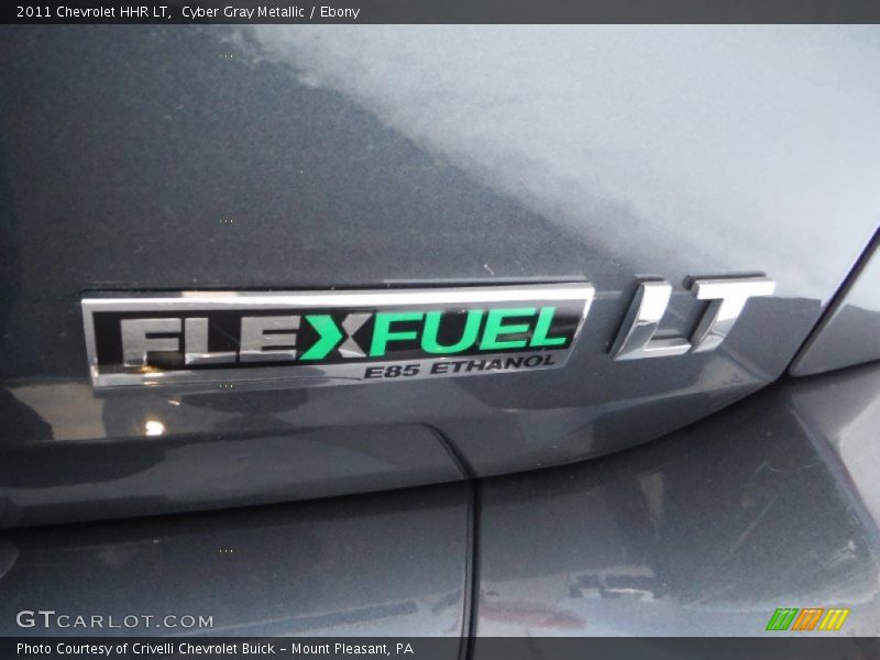 Cyber Gray Metallic / Ebony 2011 Chevrolet HHR LT
