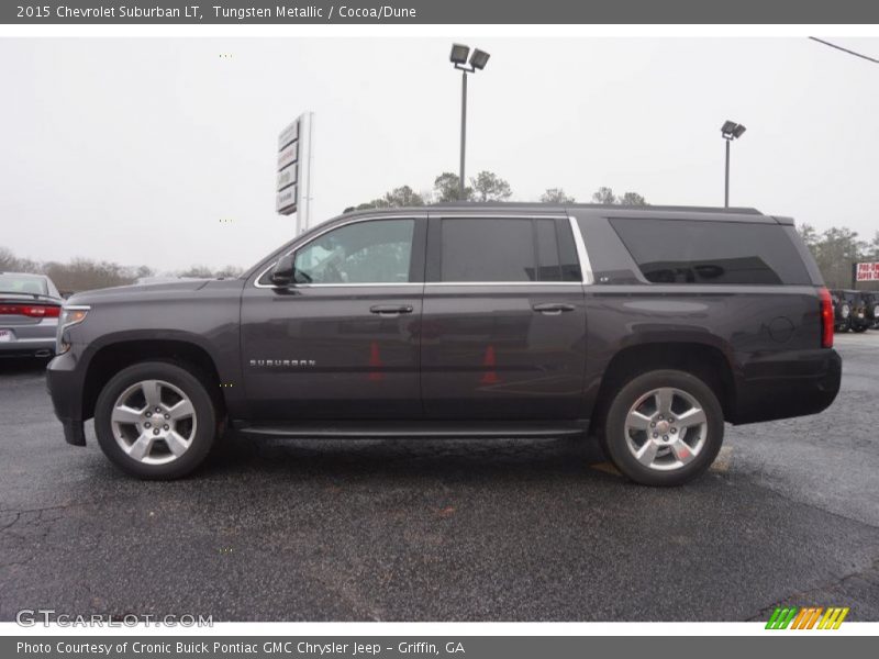 Tungsten Metallic / Cocoa/Dune 2015 Chevrolet Suburban LT