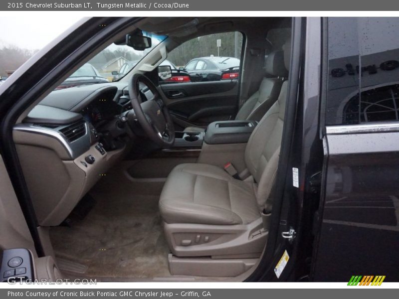 Tungsten Metallic / Cocoa/Dune 2015 Chevrolet Suburban LT