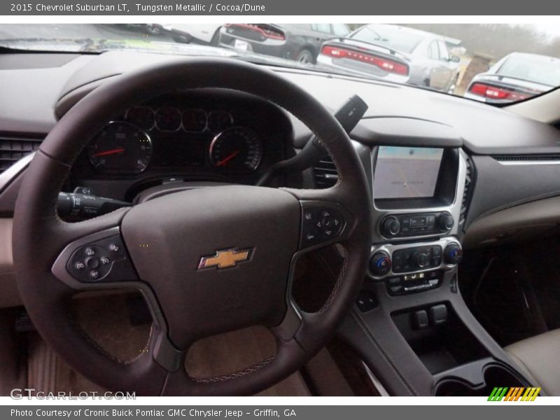 Tungsten Metallic / Cocoa/Dune 2015 Chevrolet Suburban LT