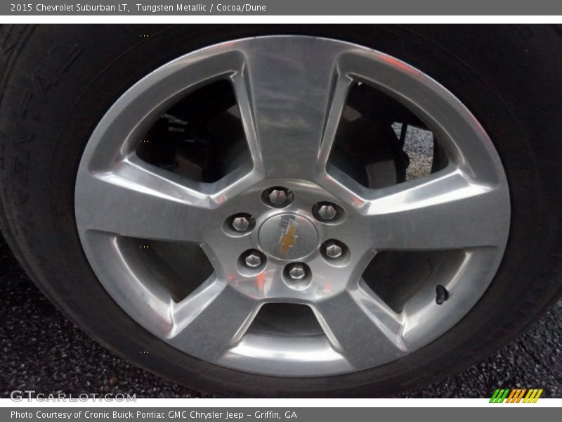 Tungsten Metallic / Cocoa/Dune 2015 Chevrolet Suburban LT