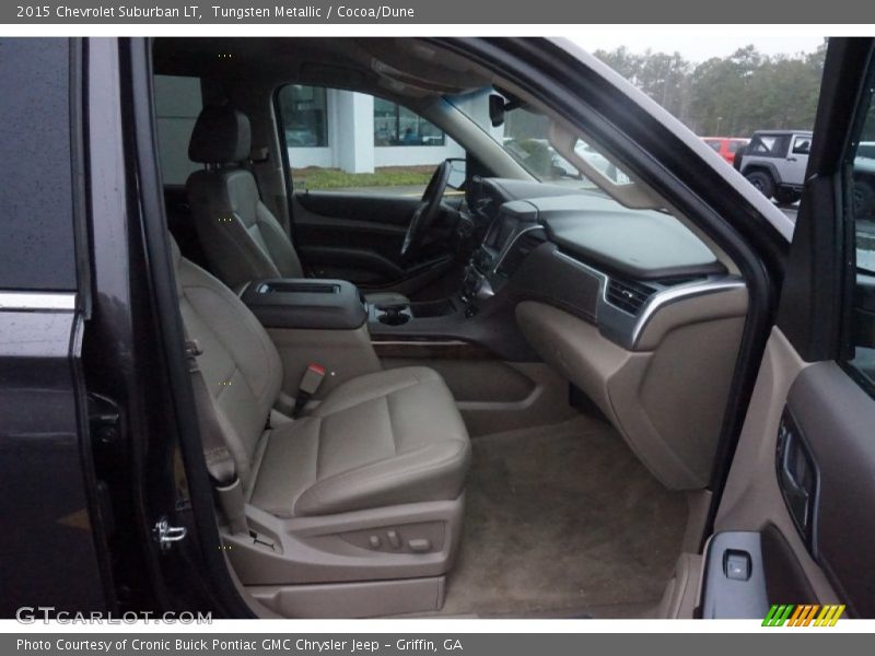 Tungsten Metallic / Cocoa/Dune 2015 Chevrolet Suburban LT