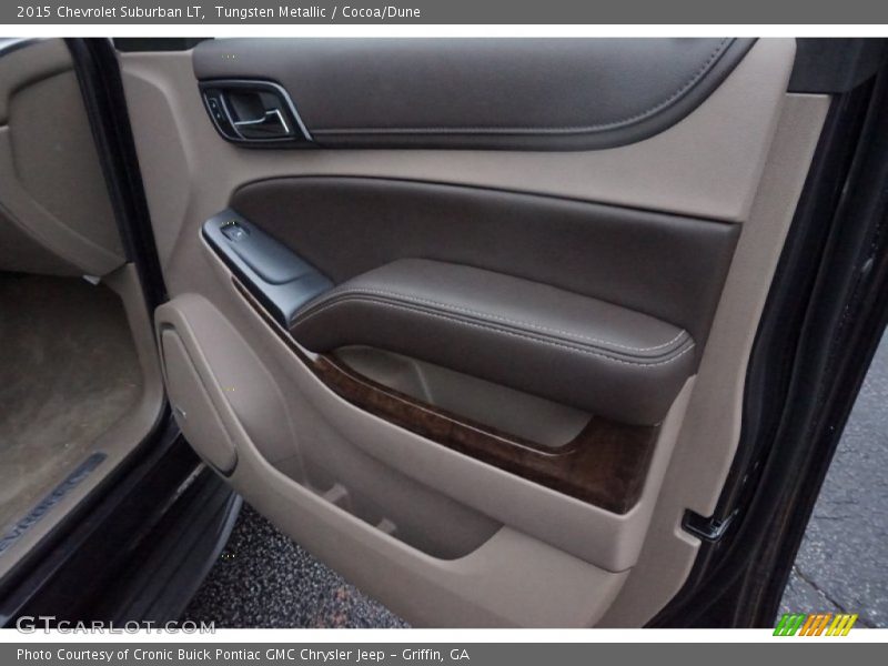 Tungsten Metallic / Cocoa/Dune 2015 Chevrolet Suburban LT