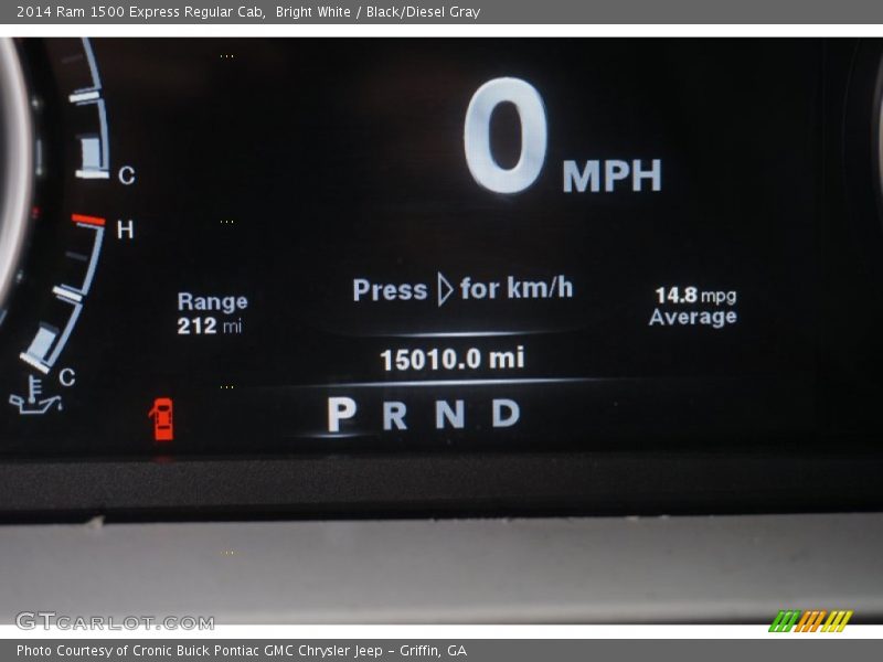 Bright White / Black/Diesel Gray 2014 Ram 1500 Express Regular Cab