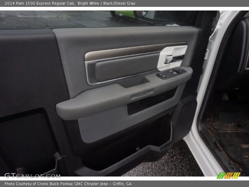 Bright White / Black/Diesel Gray 2014 Ram 1500 Express Regular Cab