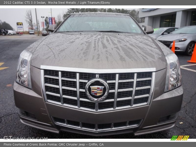 Mocha Steel Metallic / Light Titanium/Ebony 2012 Cadillac CTS 3.0 Sedan