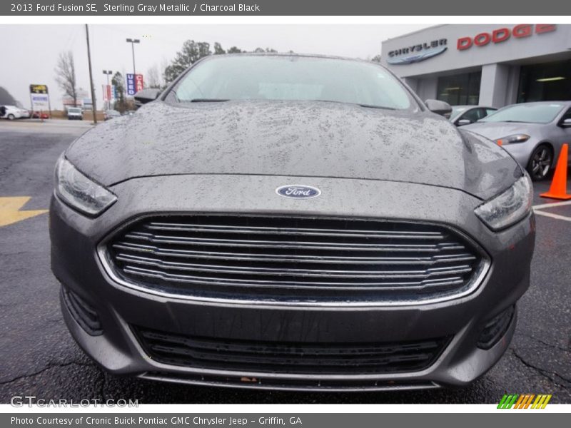 Sterling Gray Metallic / Charcoal Black 2013 Ford Fusion SE