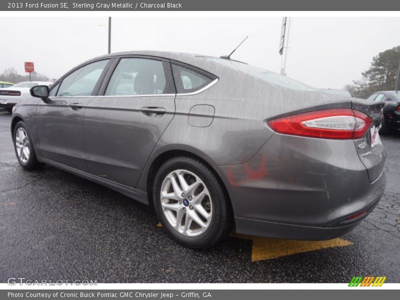 Sterling Gray Metallic / Charcoal Black 2013 Ford Fusion SE