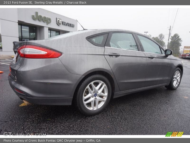Sterling Gray Metallic / Charcoal Black 2013 Ford Fusion SE