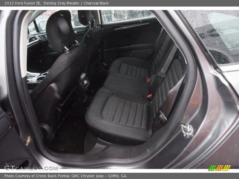 Sterling Gray Metallic / Charcoal Black 2013 Ford Fusion SE