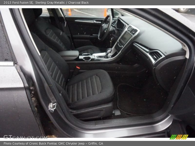 Sterling Gray Metallic / Charcoal Black 2013 Ford Fusion SE