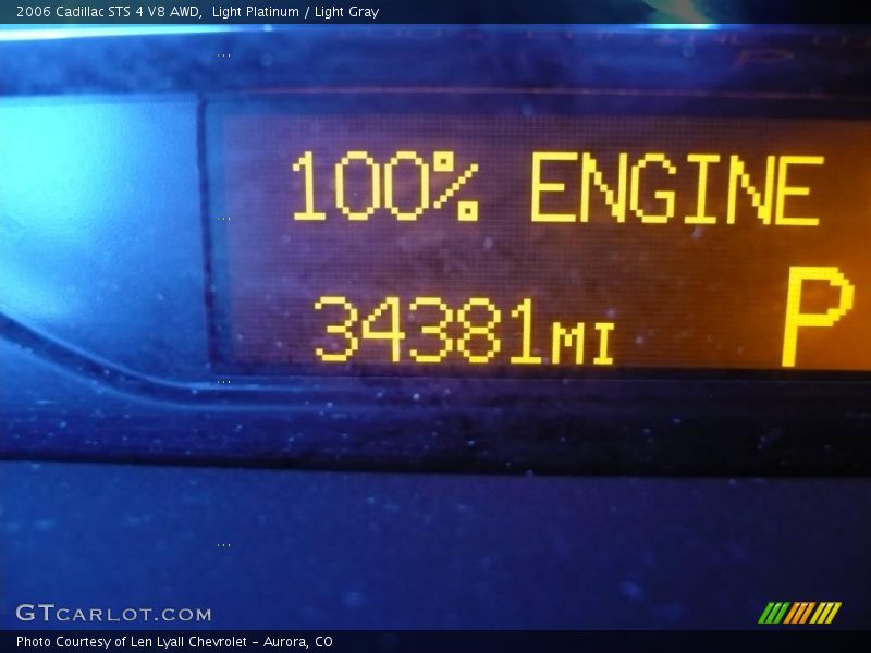 Light Platinum / Light Gray 2006 Cadillac STS 4 V8 AWD