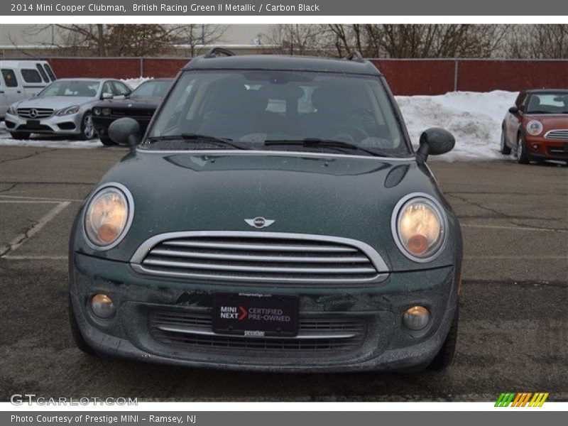 British Racing Green II Metallic / Carbon Black 2014 Mini Cooper Clubman