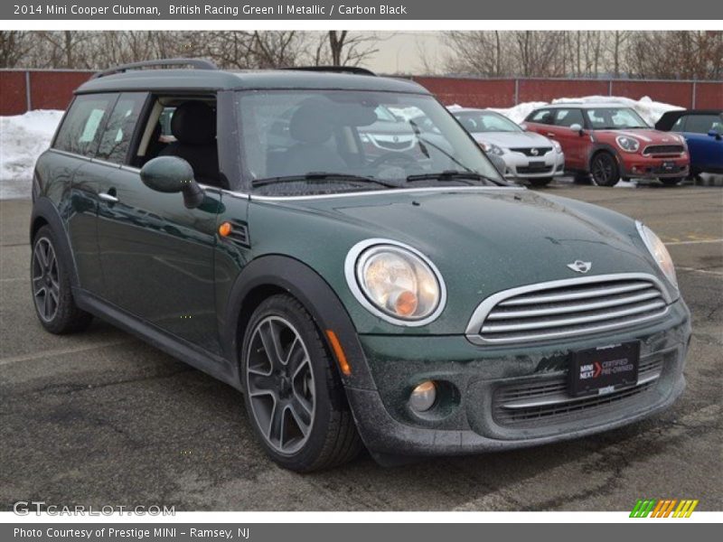 British Racing Green II Metallic / Carbon Black 2014 Mini Cooper Clubman