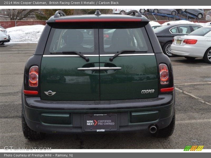 British Racing Green II Metallic / Carbon Black 2014 Mini Cooper Clubman