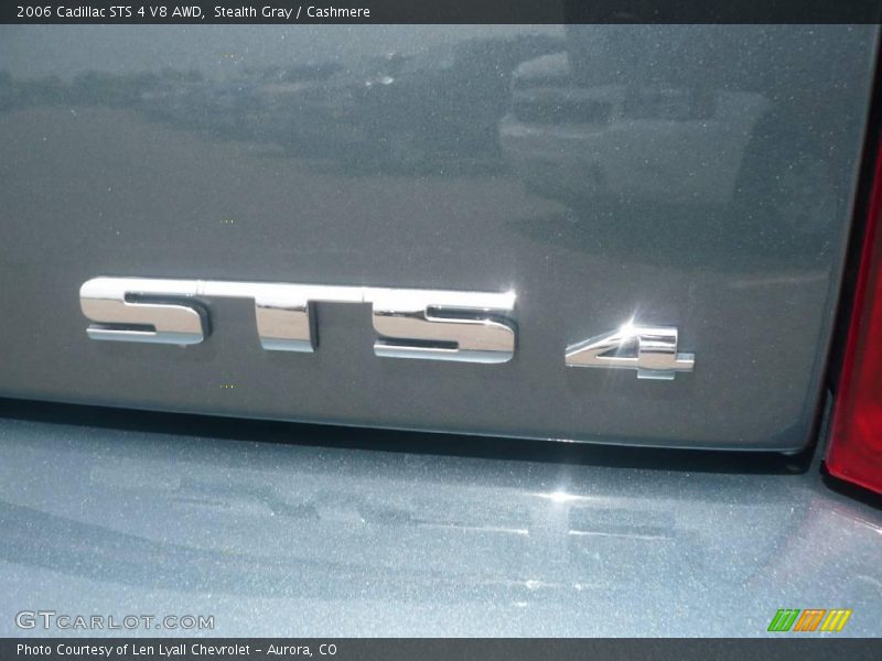Stealth Gray / Cashmere 2006 Cadillac STS 4 V8 AWD