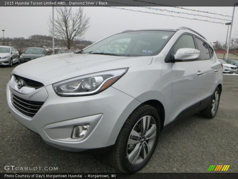 Front 3/4 View of 2015 Tucson Limited AWD
